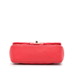 Mini Rectangular Classic Lambskin Single Flap