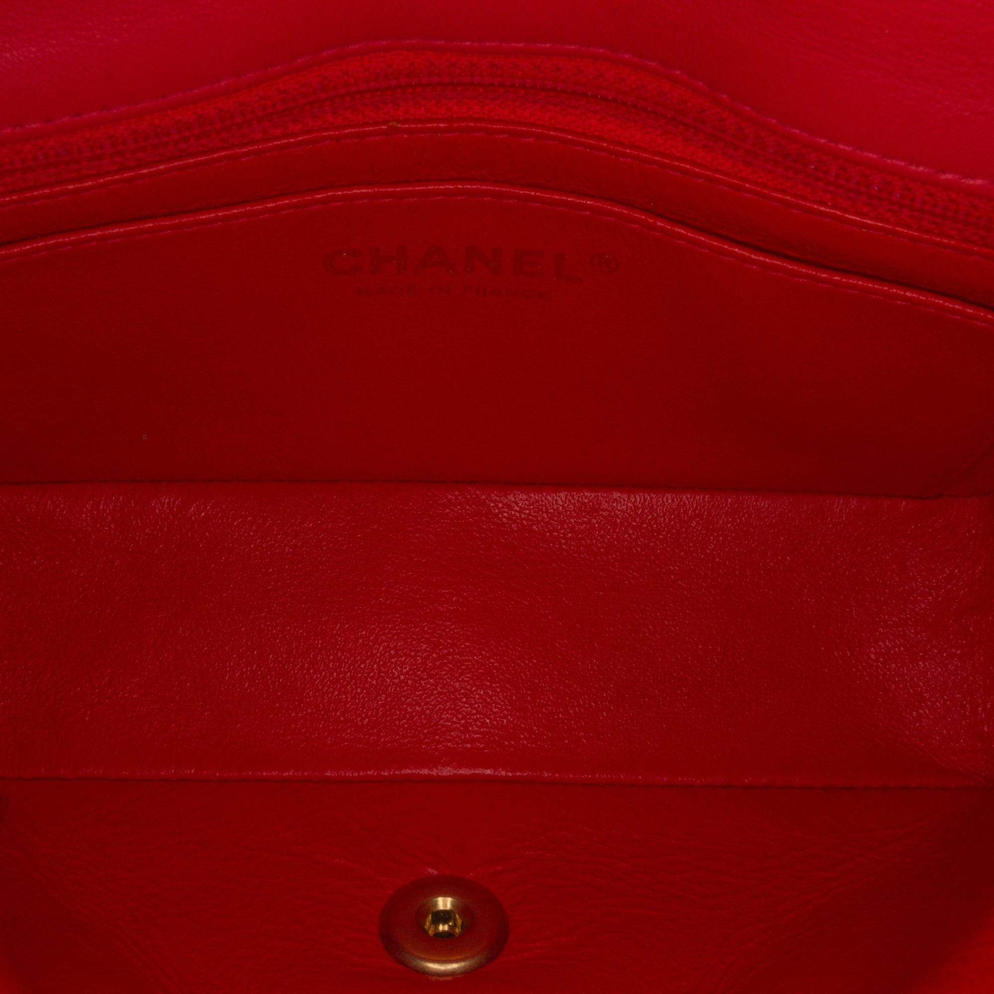 Mini Rectangular Classic Lambskin Single Flap