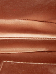 Mini Satin Crystal Embellished Saddle Bag