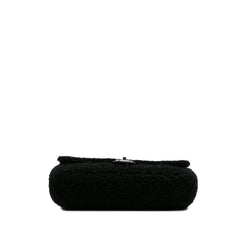 Medium Quilted Metallic Knit Pluto Glitter Flap