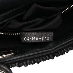 Mini Satin Sequin Embellished Lady Dior