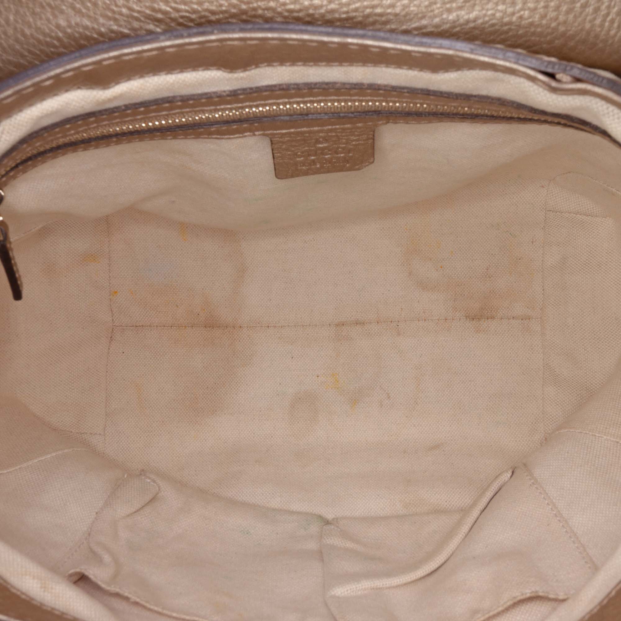 GG Canvas Bella Flap Satchel