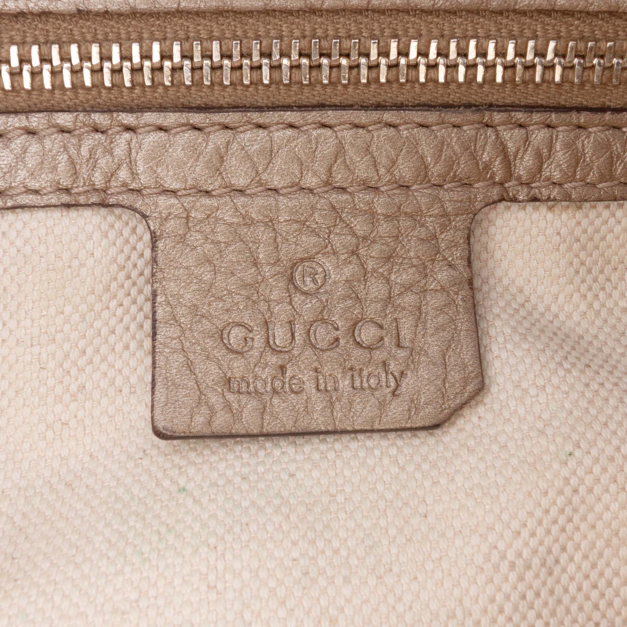 GG Canvas Bella Flap Satchel