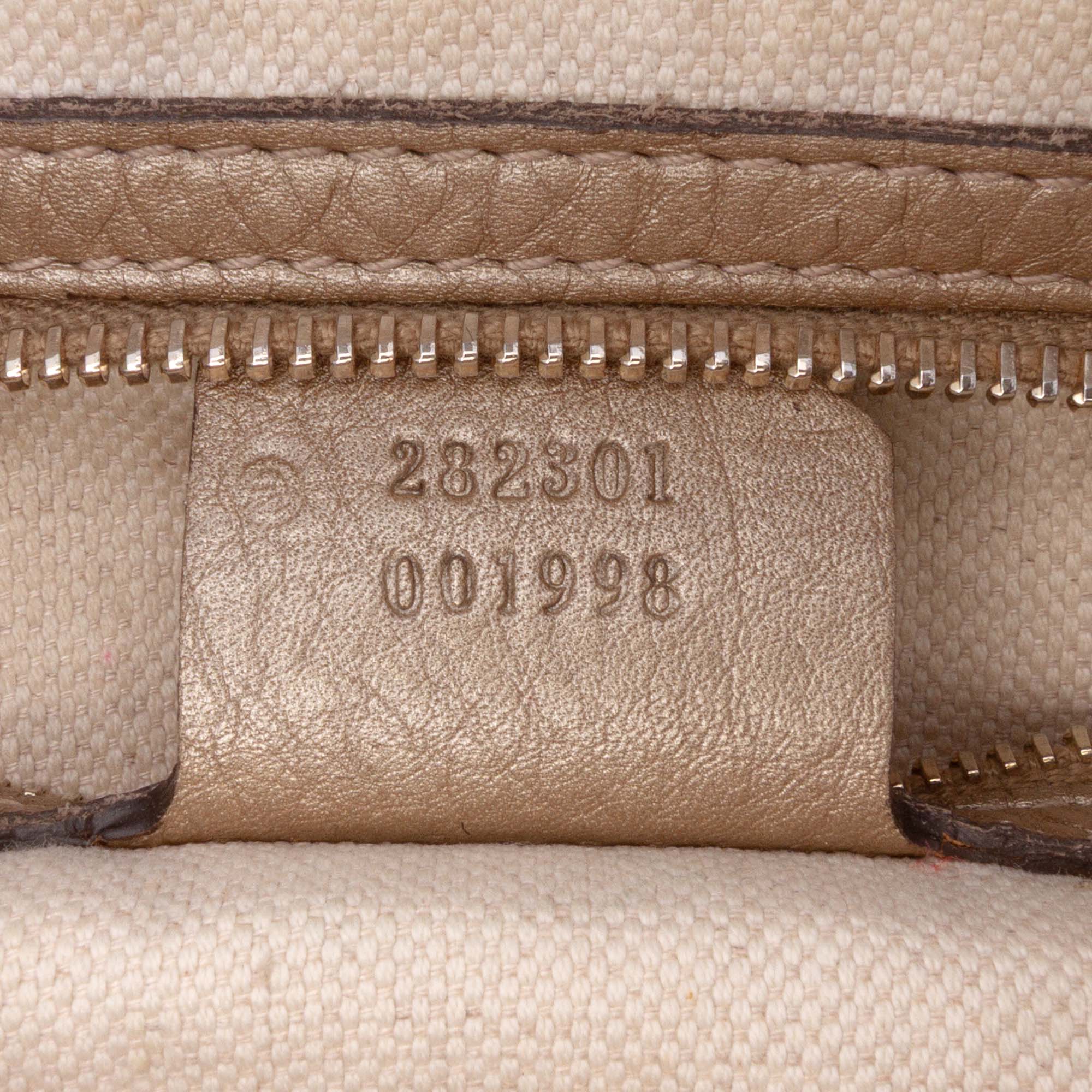 GG Canvas Bella Flap Satchel