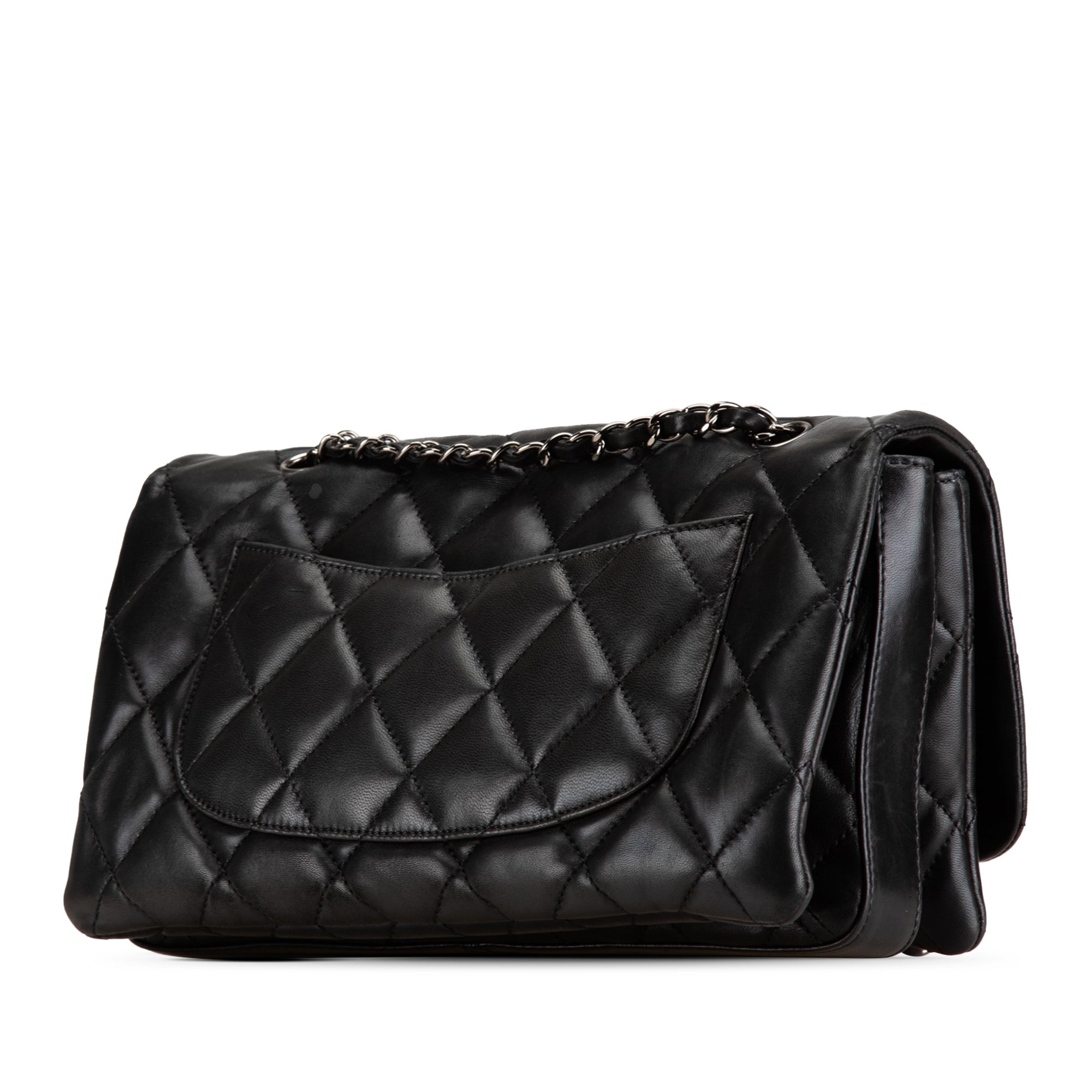 Medium Quilted Lambskin 3 Accordion Flap