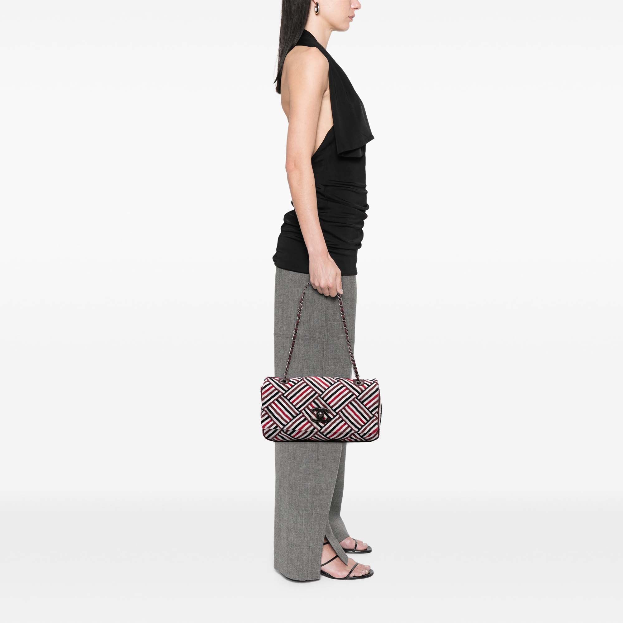 CC Canvas Stripe Flap