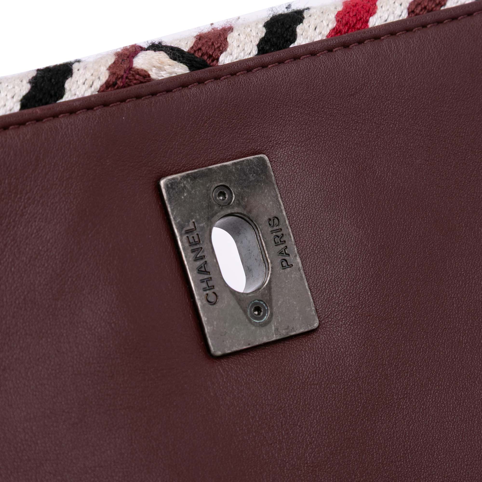 CC Canvas Stripe Flap