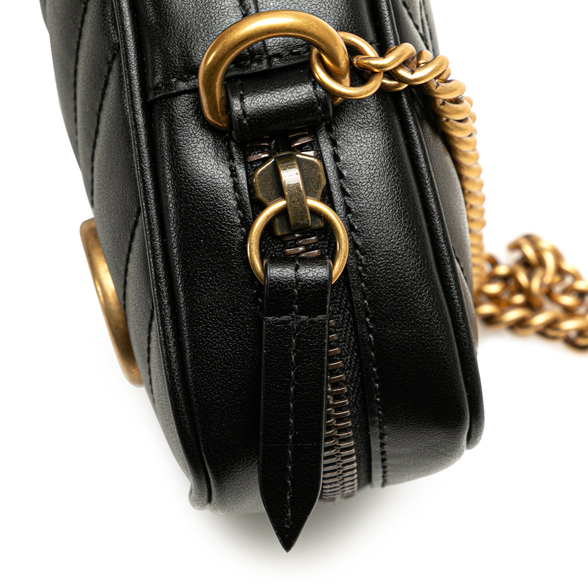 Mini GG Marmont Matelasse Leather Crossbody