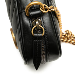 Mini GG Marmont Matelasse Leather Crossbody