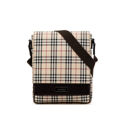 House Check Canvas Crossbody