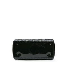 Medium Patent Cannage Lady Dior