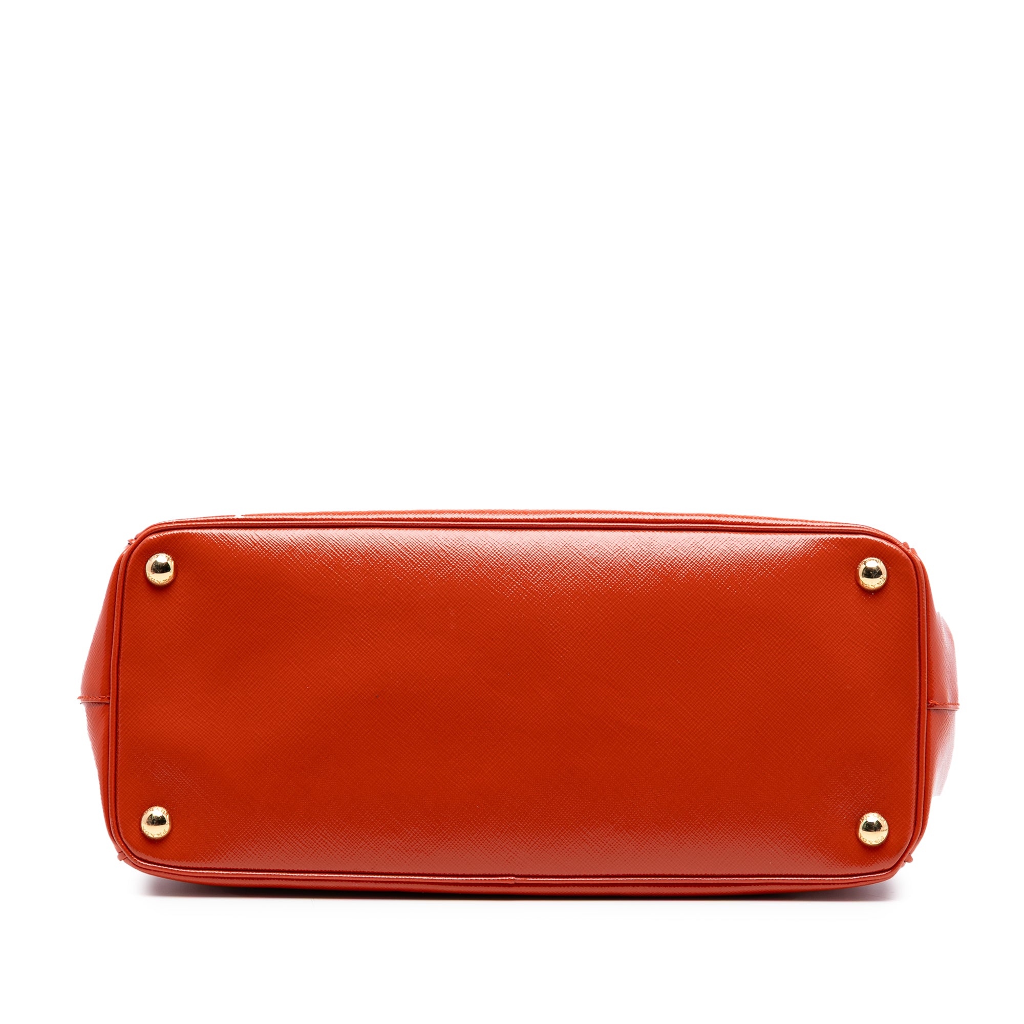 Medium Saffiano Vernice Galleria Double Zip Satchel