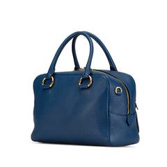 Mini Vitello Phenix Bauletto Satchel