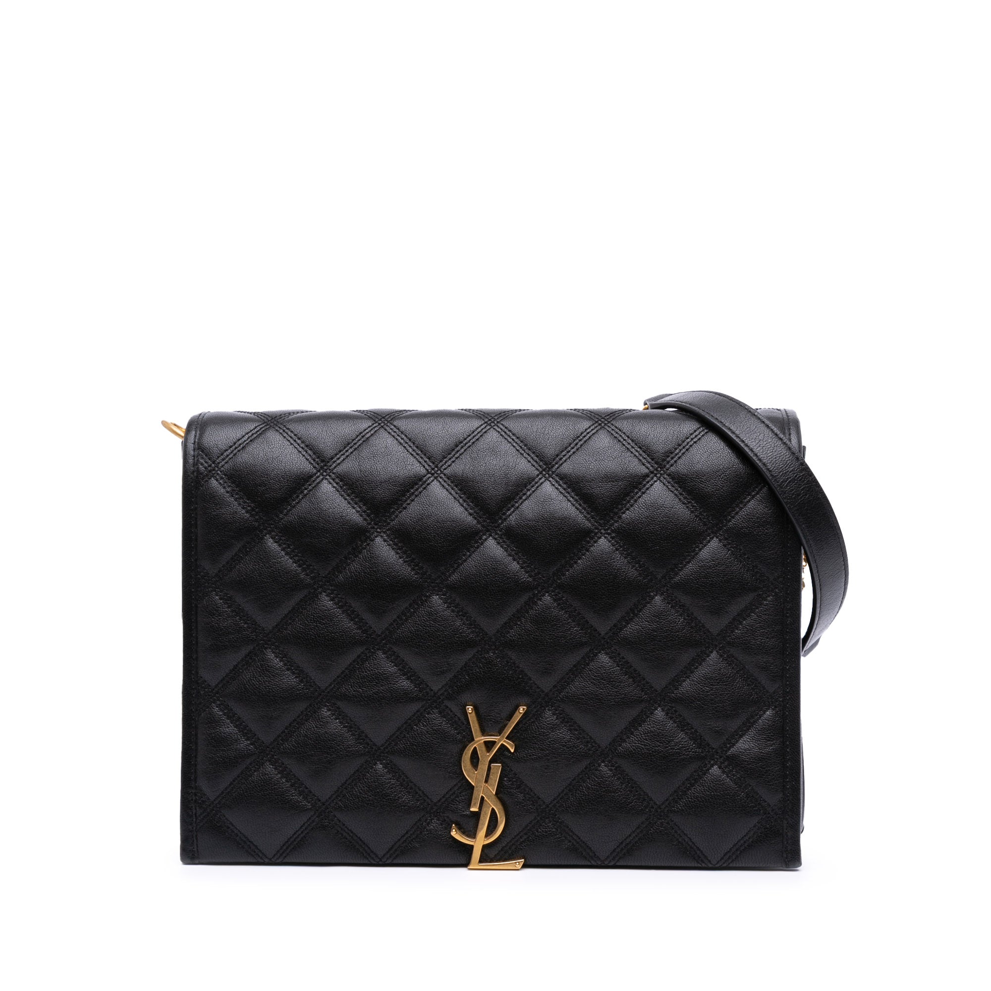 Small Quilted Lambskin Becky Chain Shoulder Bag