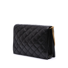 Small Quilted Lambskin Becky Chain Shoulder Bag