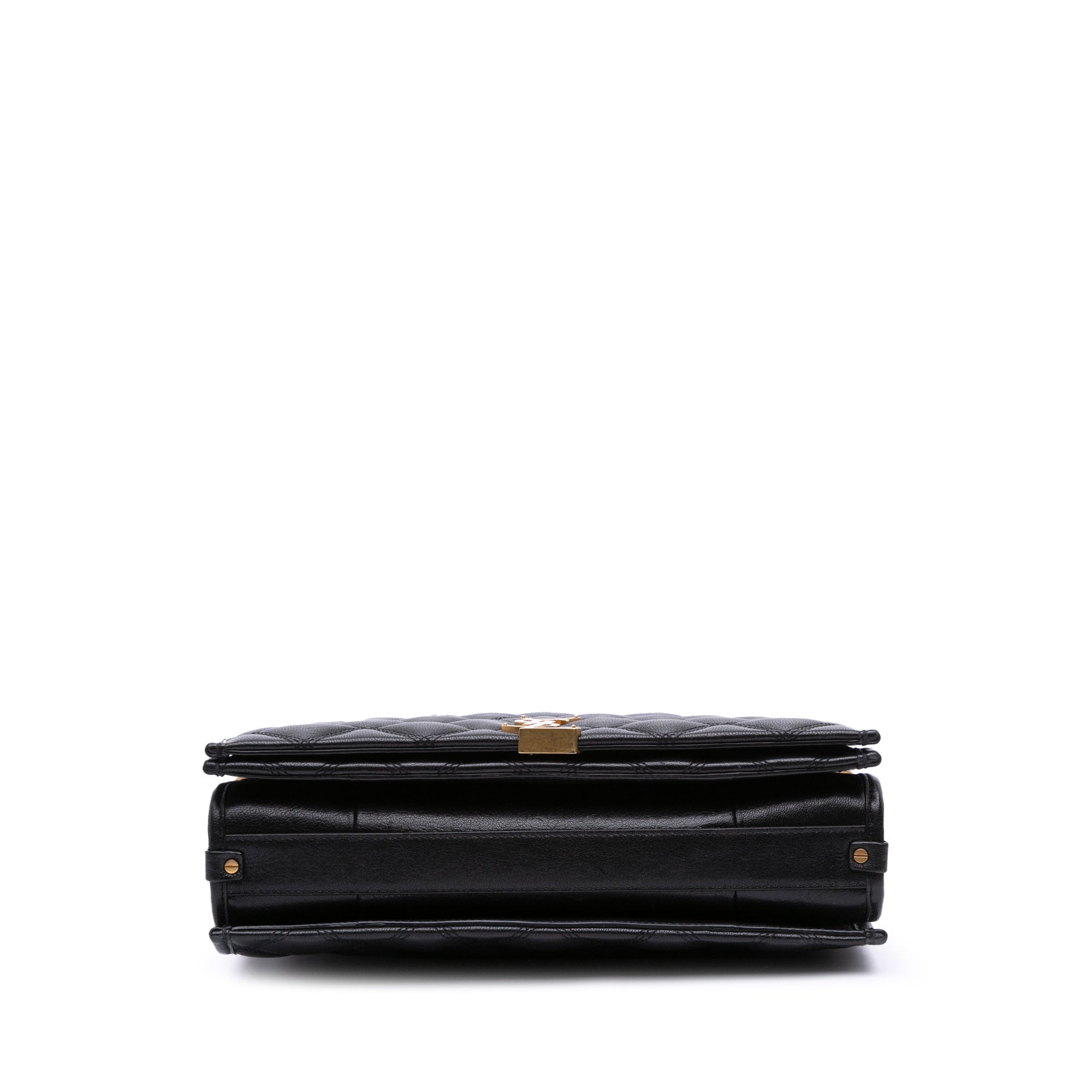 Small Quilted Lambskin Becky Chain Shoulder Bag