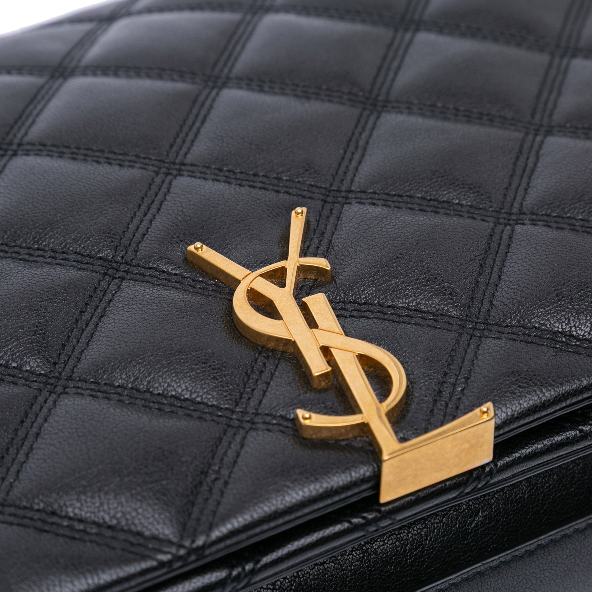 Small Quilted Lambskin Becky Chain Shoulder Bag
