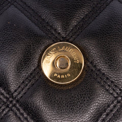 Small Quilted Lambskin Becky Chain Shoulder Bag