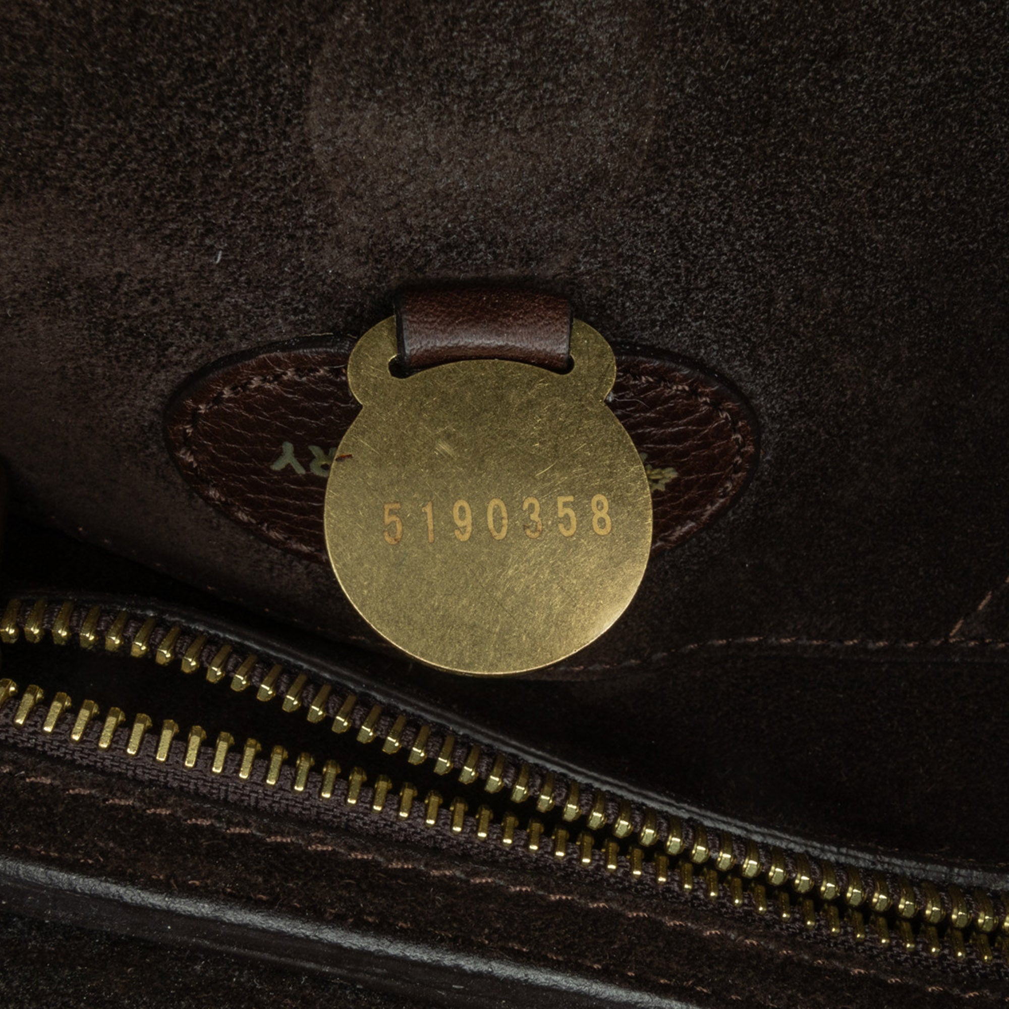 Croc Embossed Calfskin Bayswater