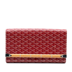 Goyardine Monte Carlo Bois Clutch