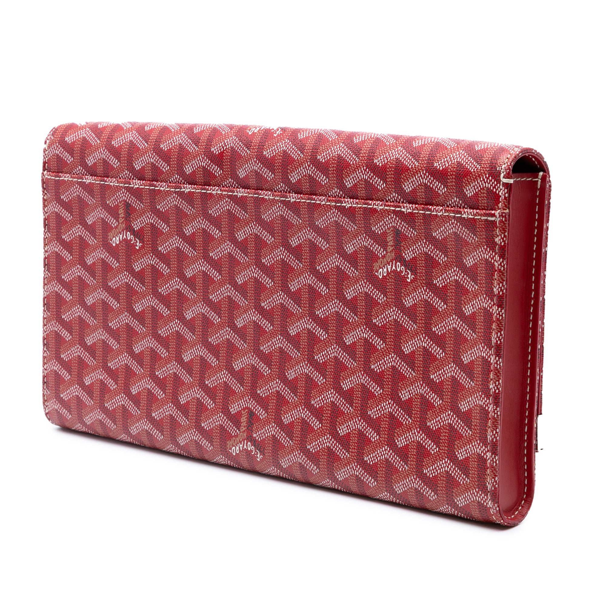 Goyardine Monte Carlo Bois Clutch