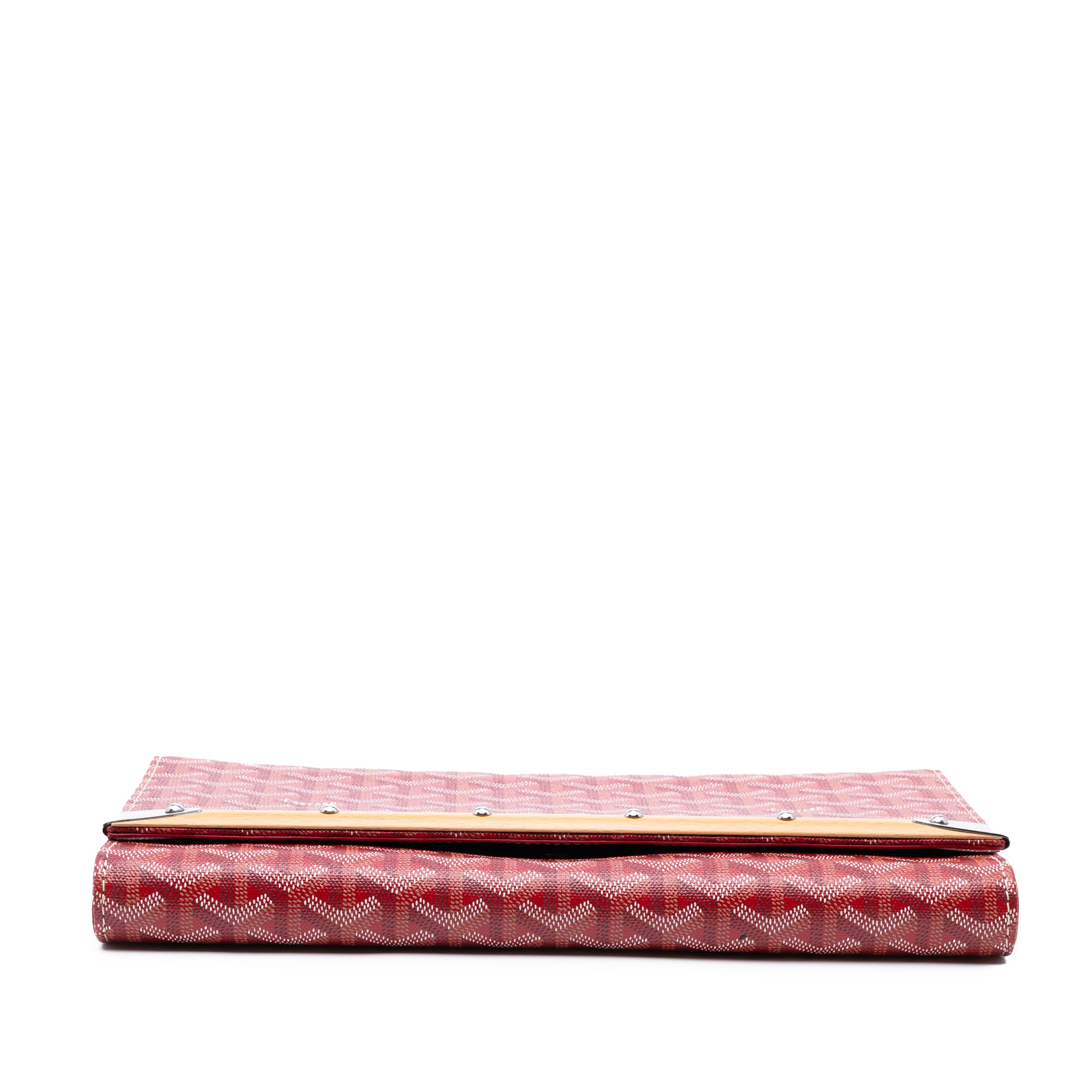 Goyardine Monte Carlo Bois Clutch