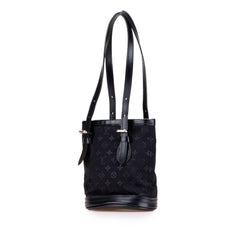 Monogram Mini Satin Bucket