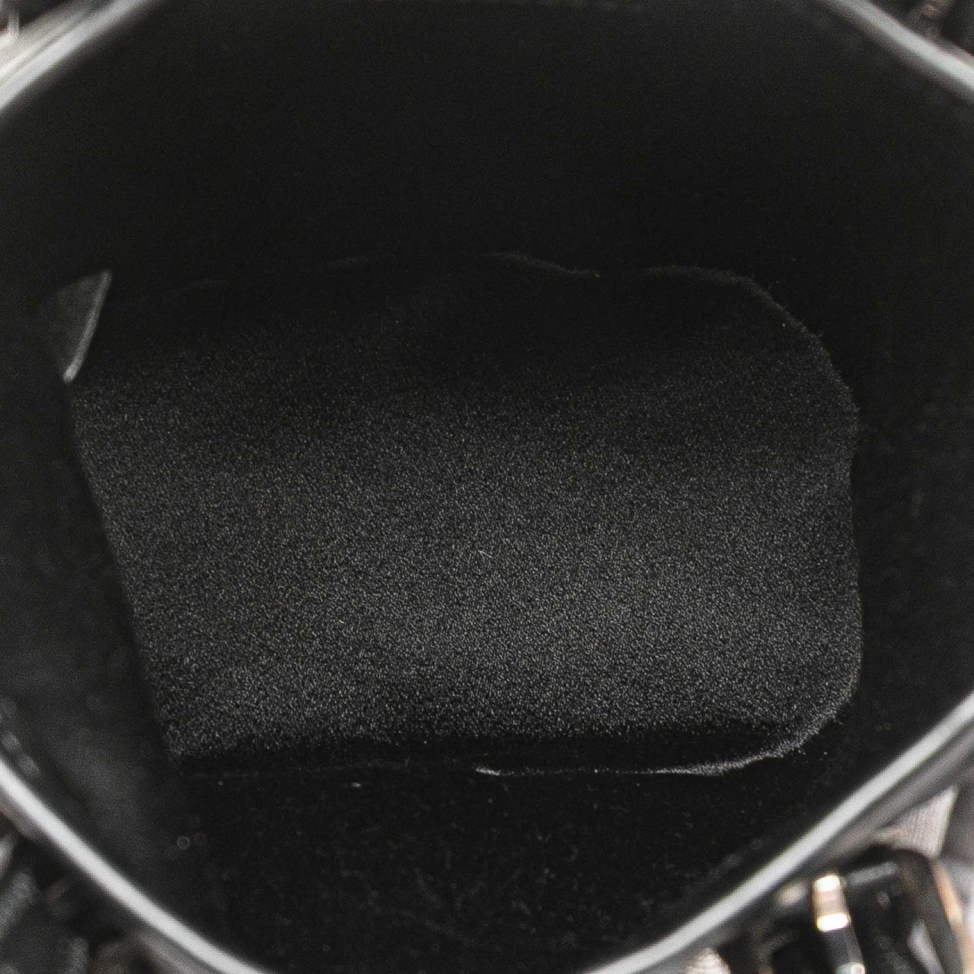 Monogram Mini Satin Bucket