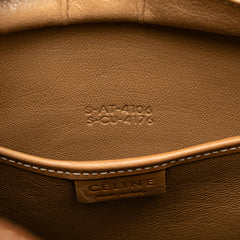 Nano Tricolor Leather Luggage Tote