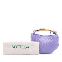 Baby Lambskin Intrecciato Sardine Bag