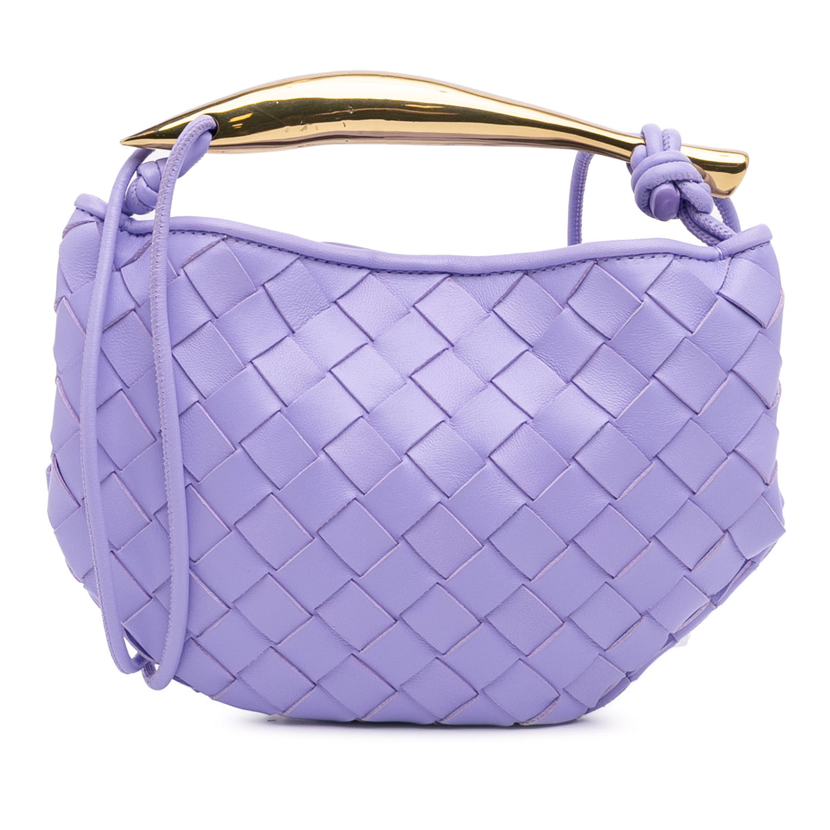 Baby Lambskin Intrecciato Sardine Bag