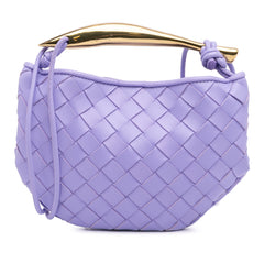 Baby Lambskin Intrecciato Sardine Bag