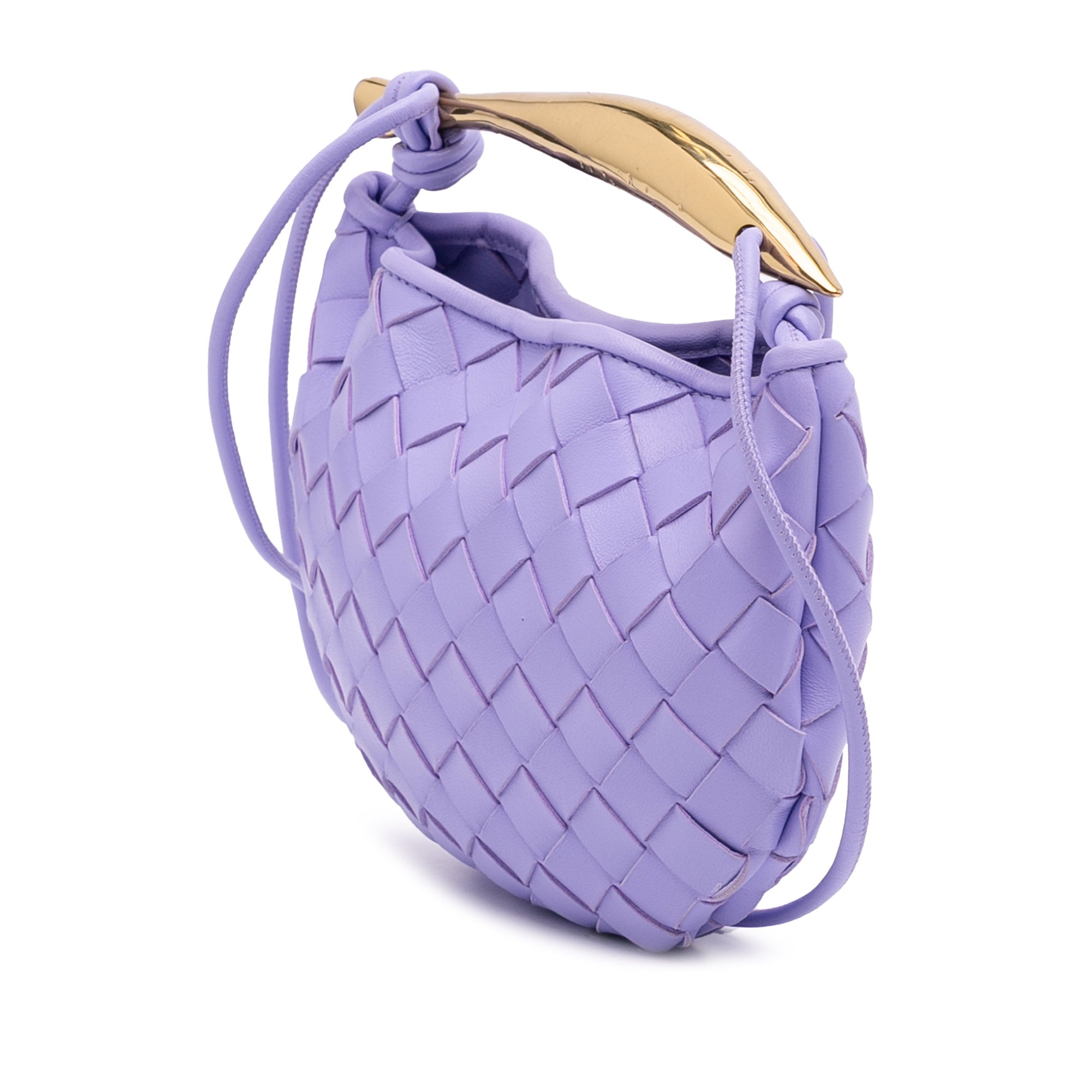 Baby Lambskin Intrecciato Sardine Bag