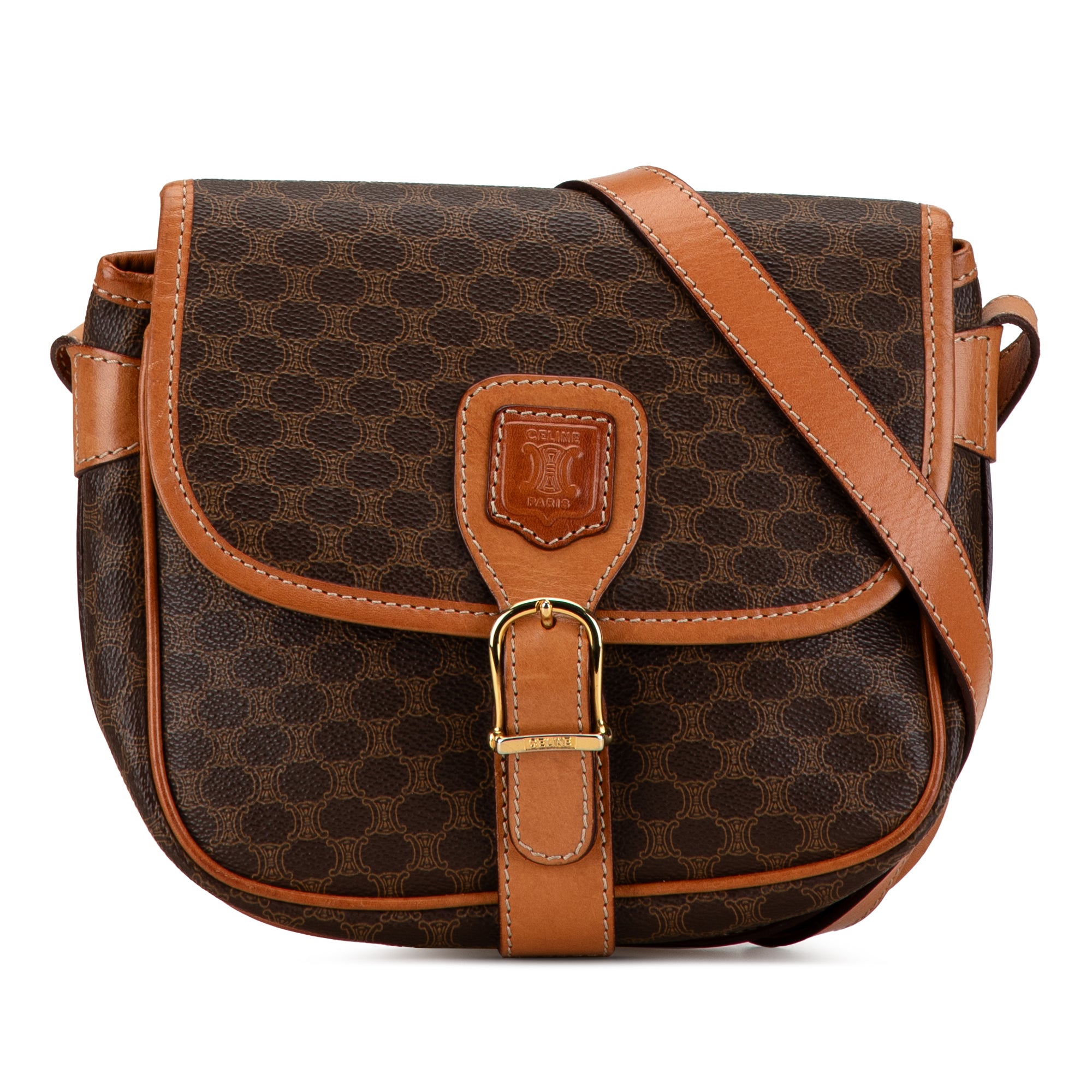 Macadam Coated Canvas Crossbody