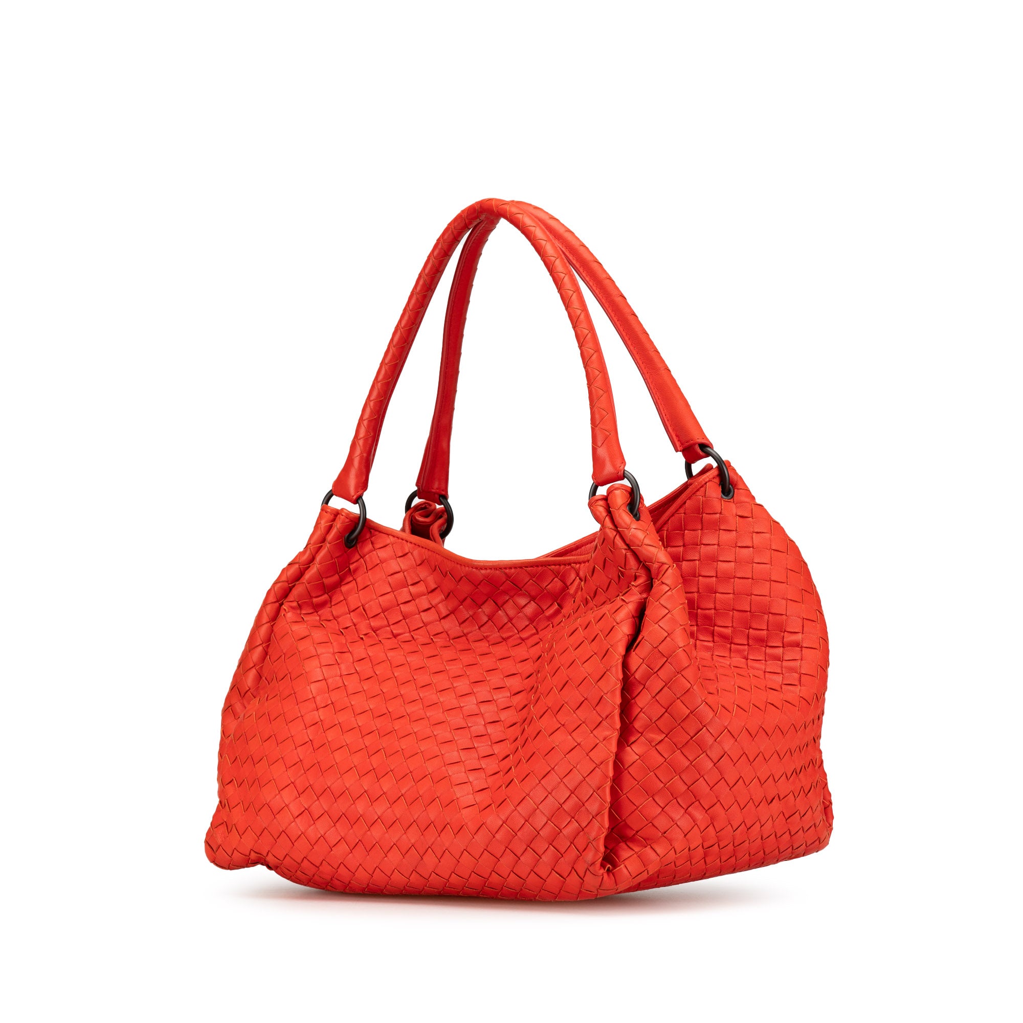 Nappa Intrecciato Parachute Tote