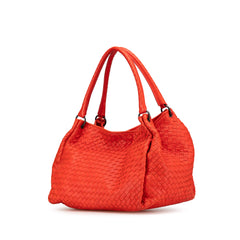 Nappa Intrecciato Parachute Tote