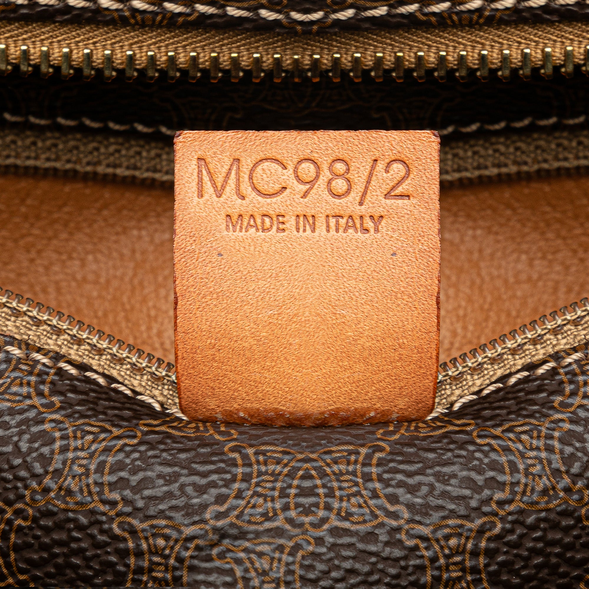 Macadam Coated Canvas Tote