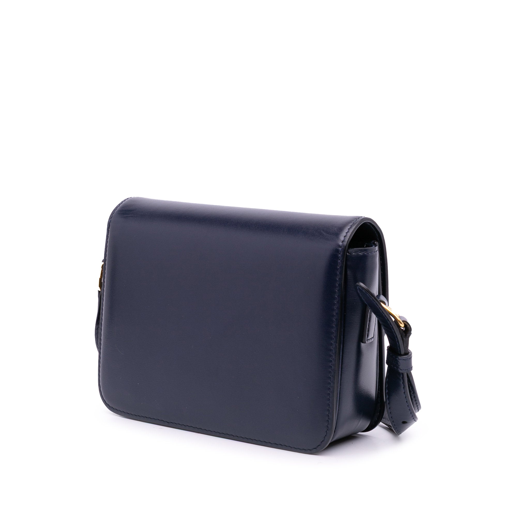 Teen Shiny Calfskin Triomphe Crossbody