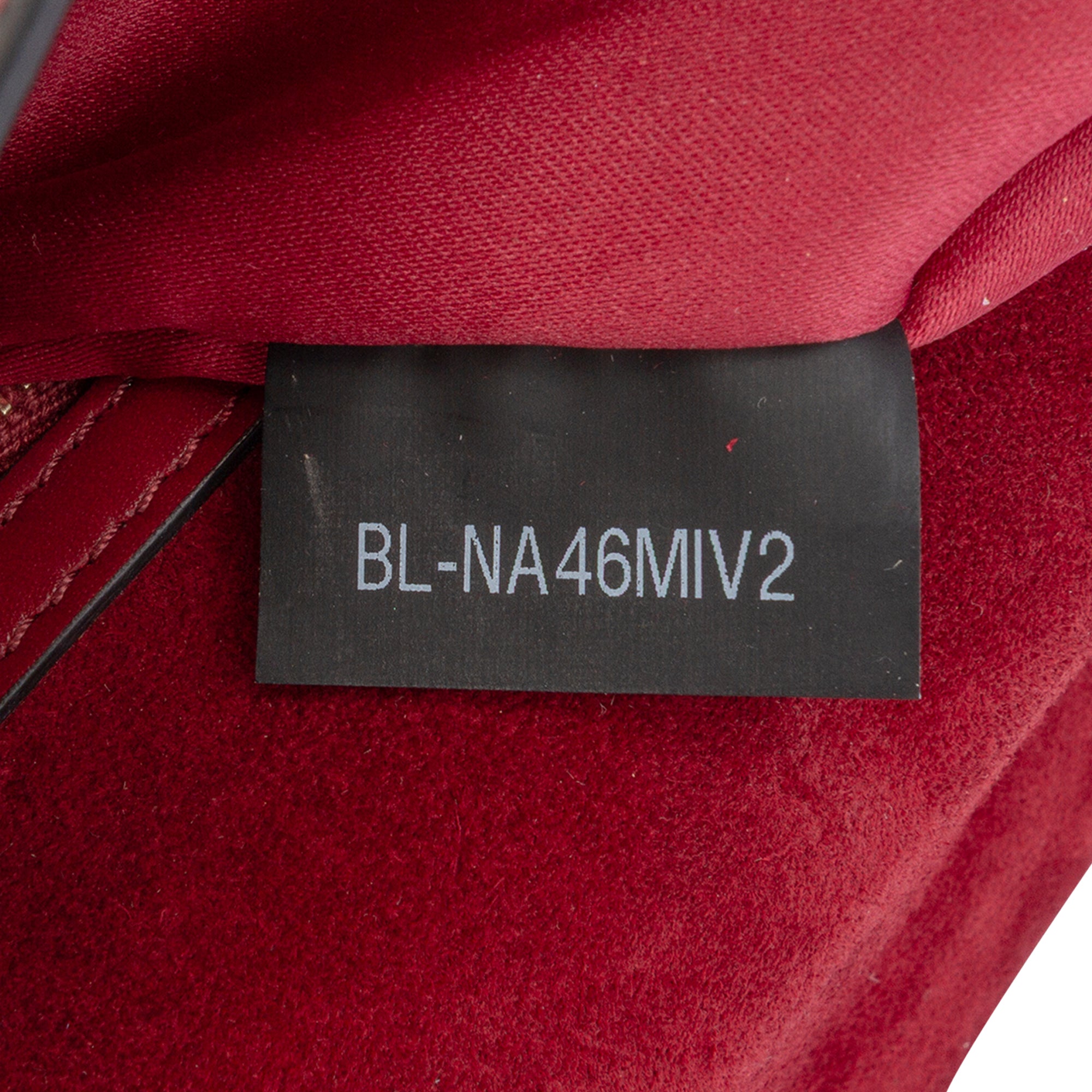 Leather Rockstud Demilune Satchel