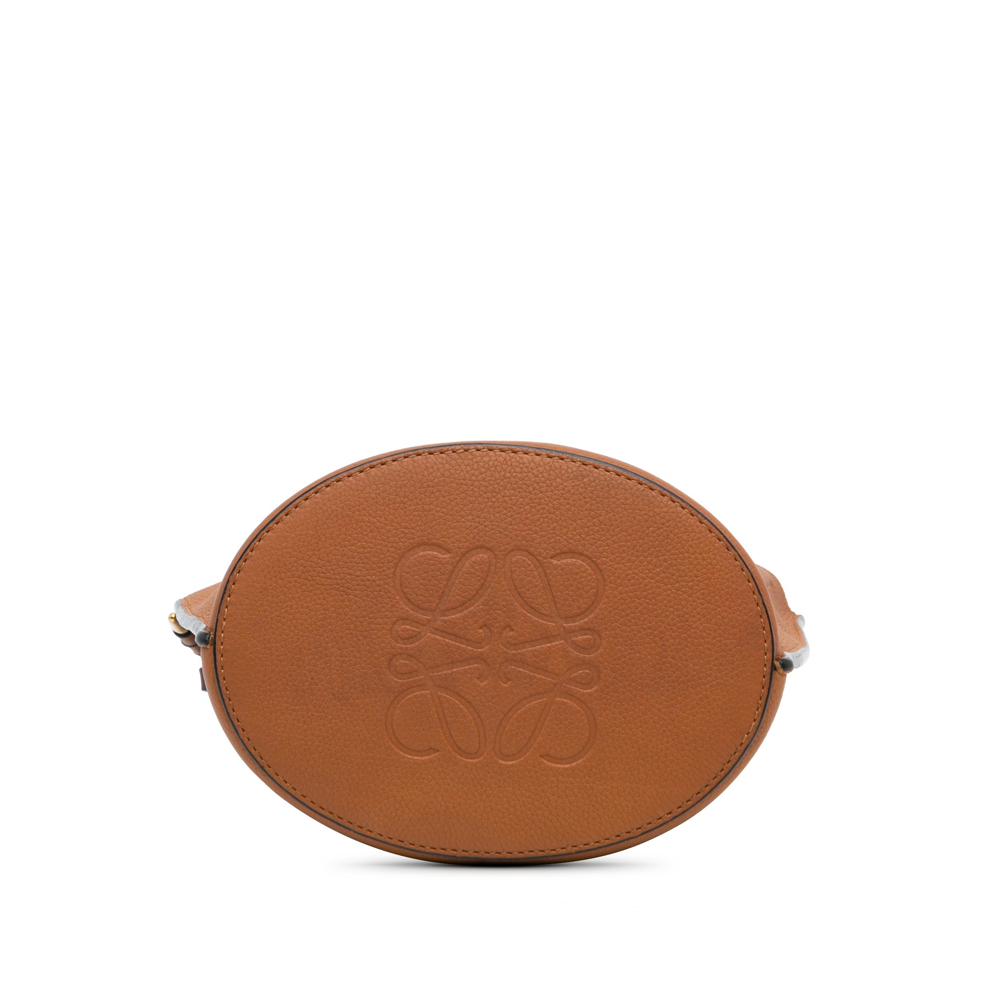 Leather Gate Bucket Bag