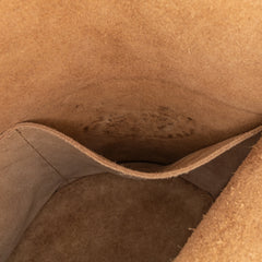 Leather Gate Bucket Bag
