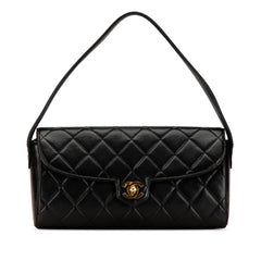 CC Quilted Lambskin Leather Handbag_0