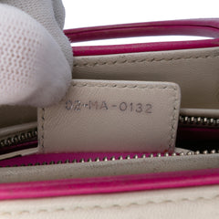 Medium Lambskin Cannage Stitched Lady Dior