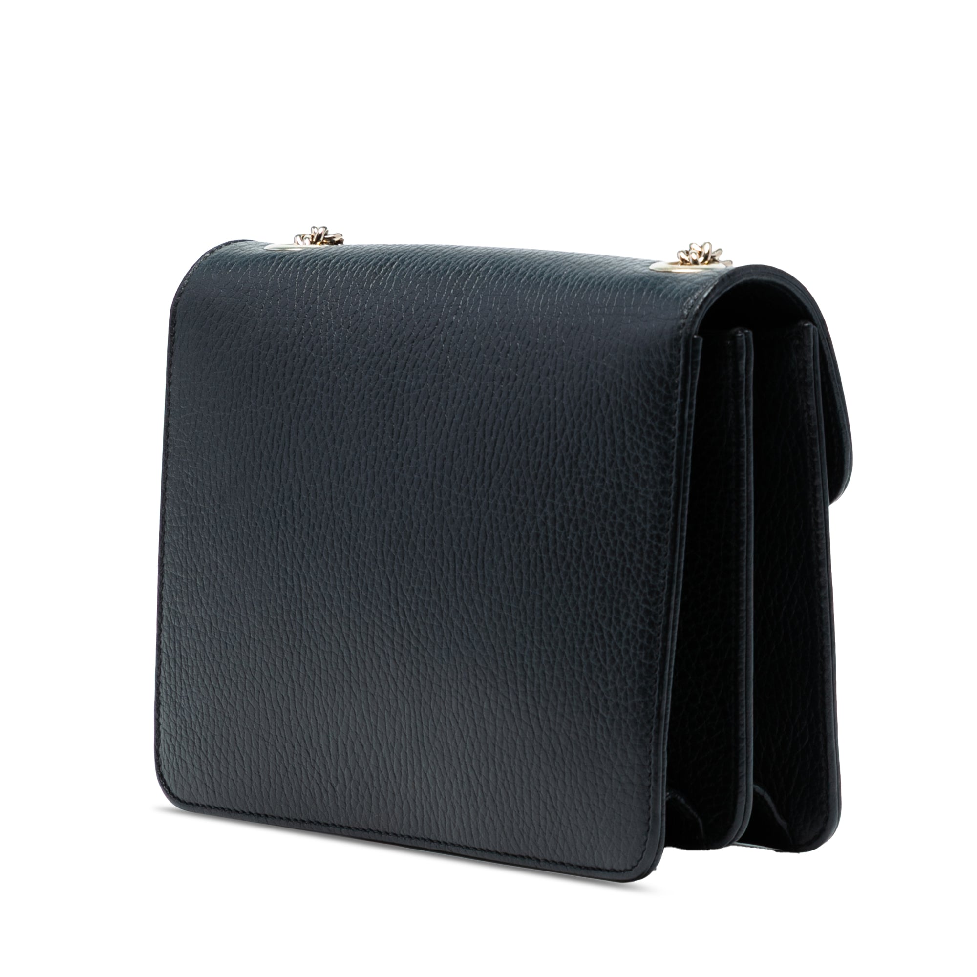 Small Dollar Calfskin Interlocking G Crossbody