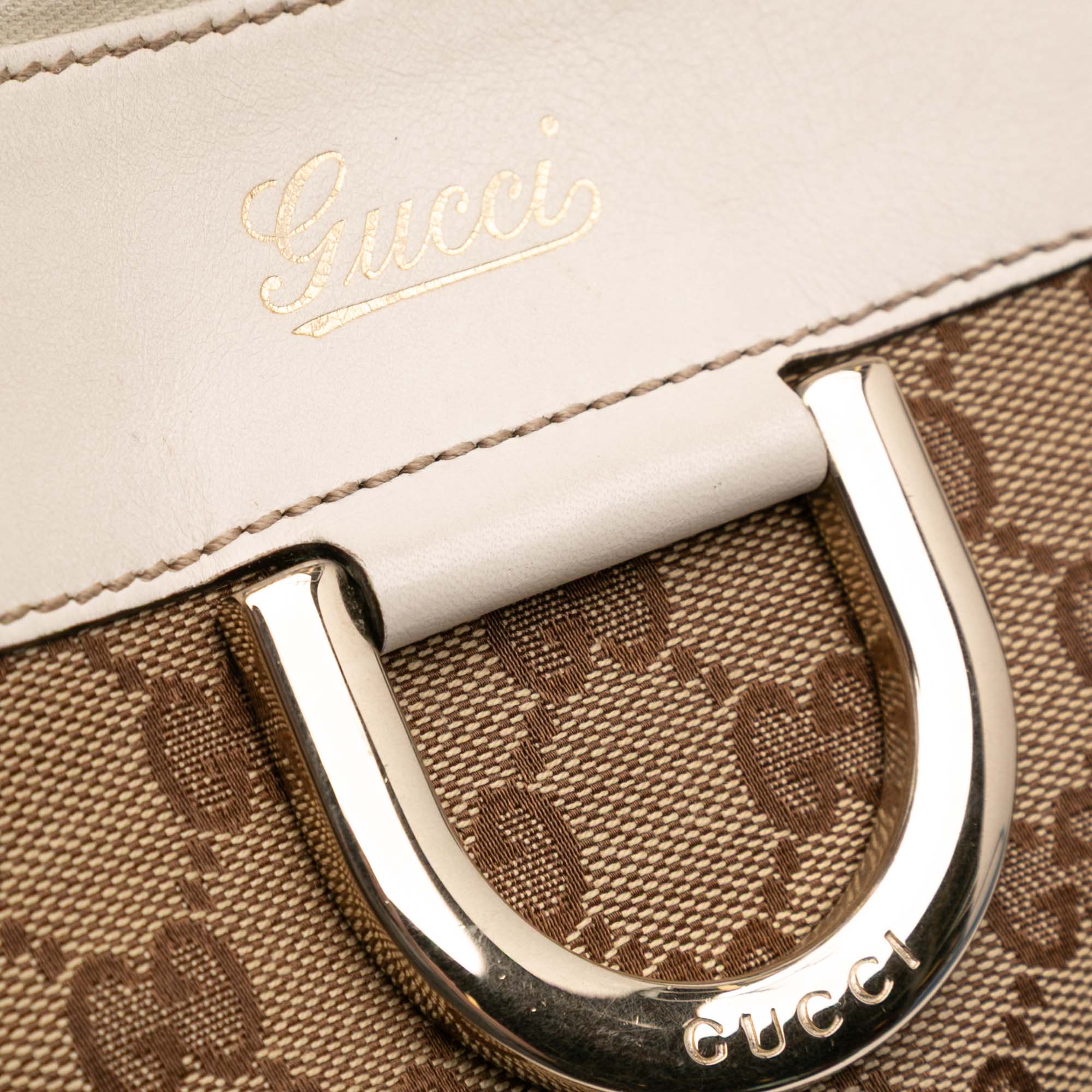 GG Canvas Abbey D Ring Tote