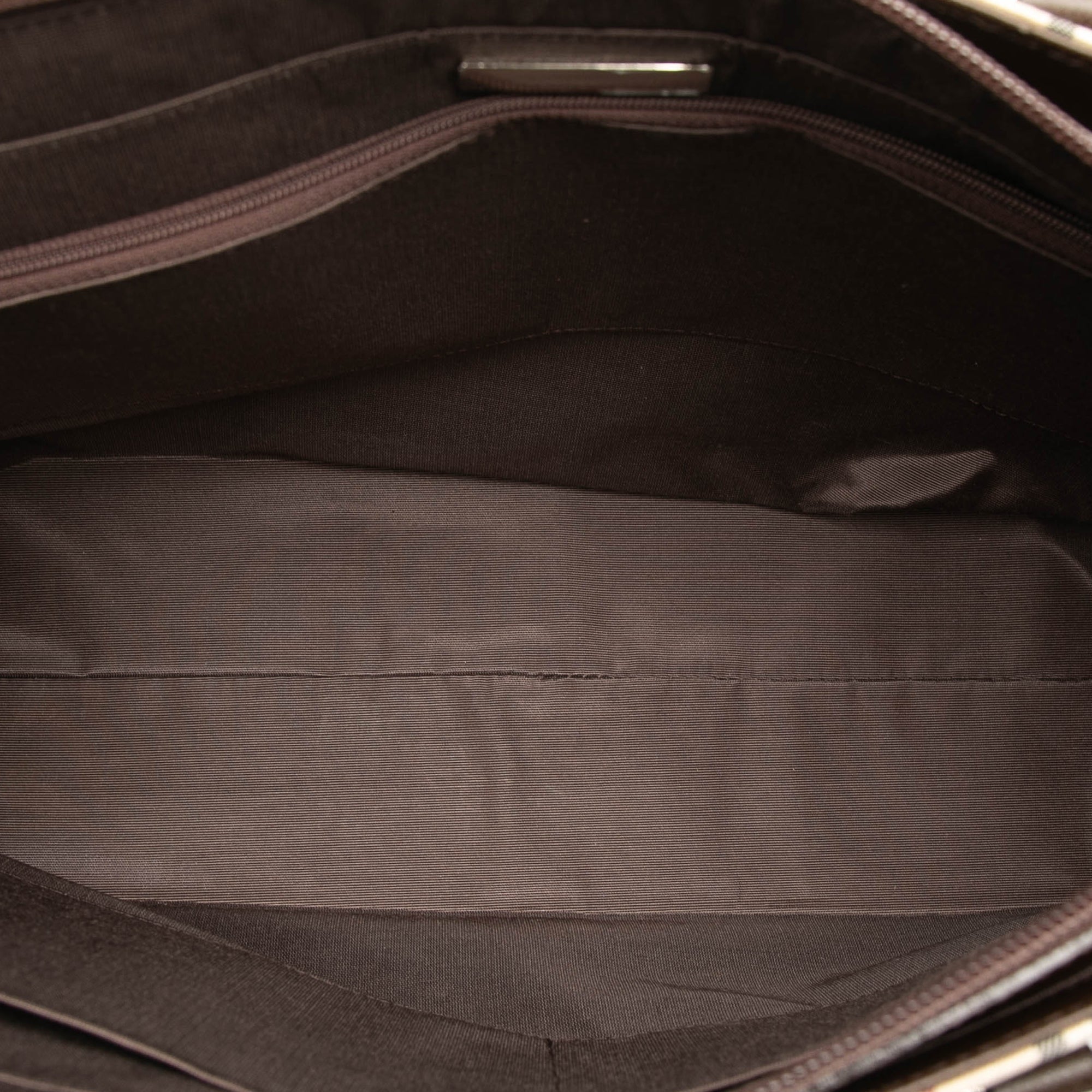 House Check Canvas Tote