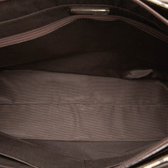 House Check Canvas Tote