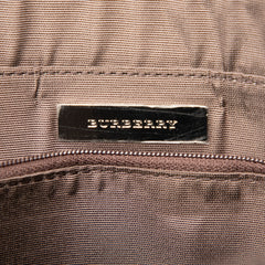 House Check Canvas Tote