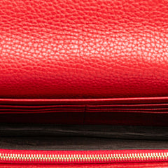 Leather Soho Wallet on Chain
