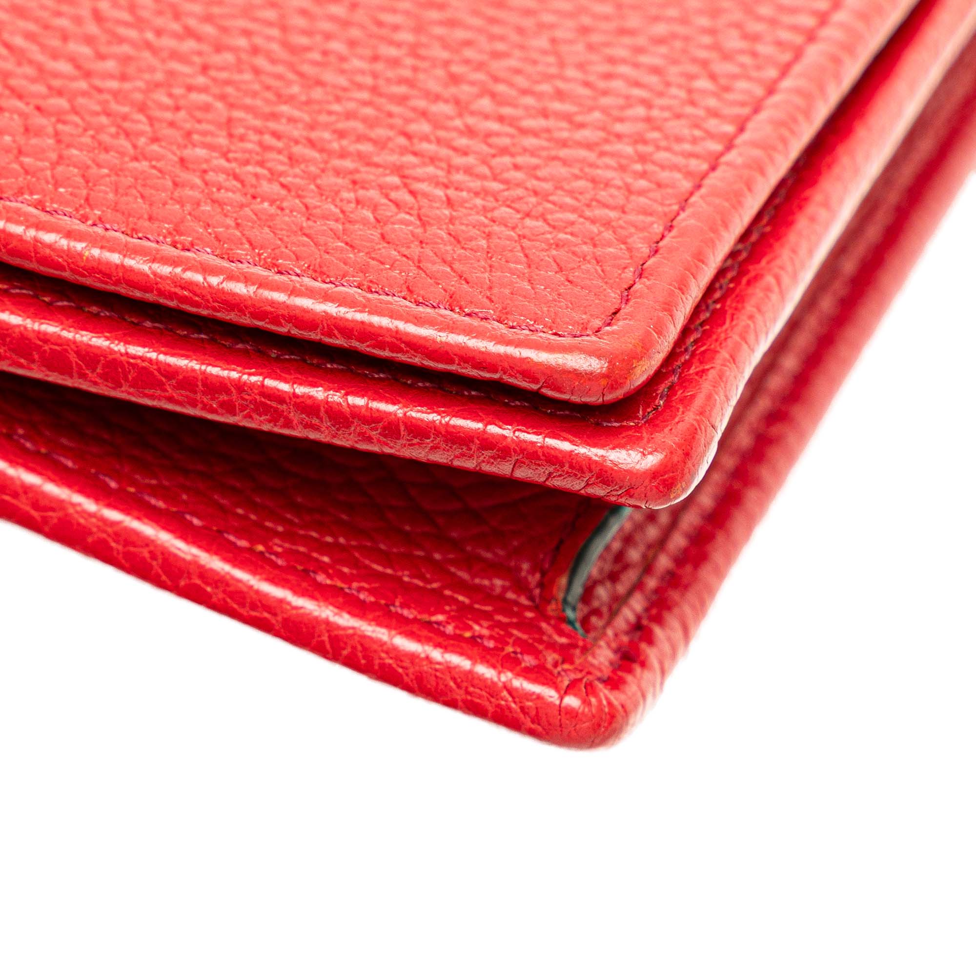 Leather Soho Wallet on Chain